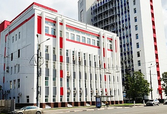 Ремонт фасада пристроя к зданию «Управление горьковской железной дороги»